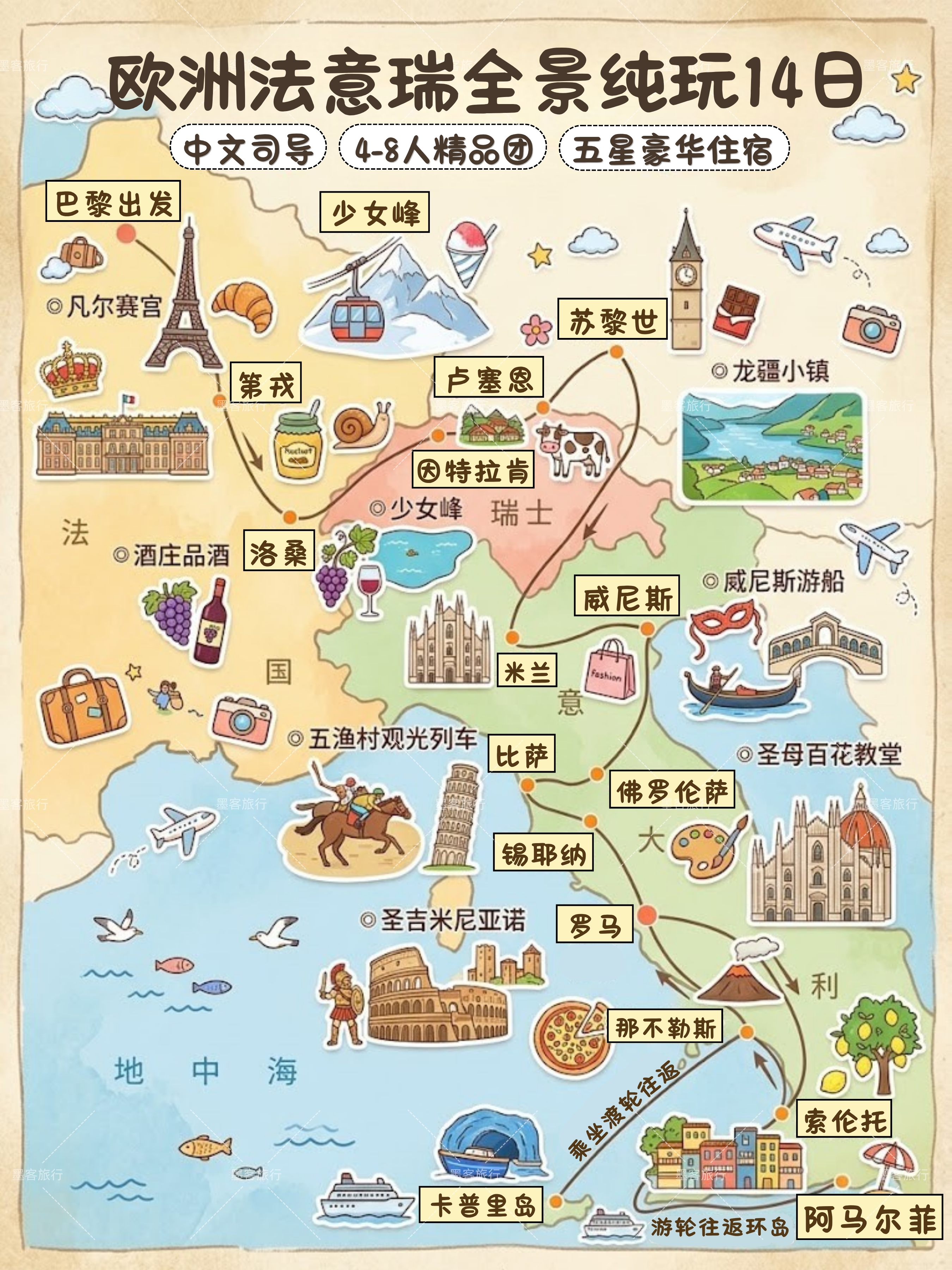 墨客旅行小红书攻略内容展示图 1